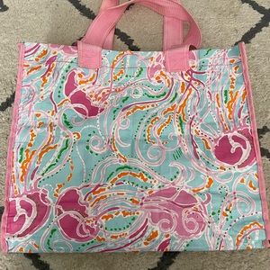 lilly pulitzer reusable bag
